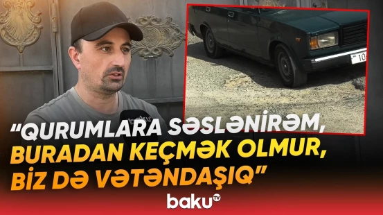 “Uşaqlarımız əziyyət çəkir, təcili yardım gəlmir” | Biləcəri sakinləri kömək gözləyir - Baku TV