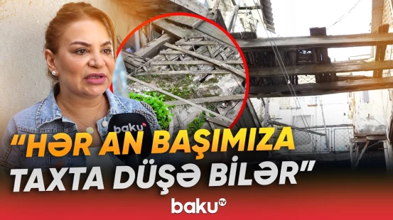 Səbail rayonunda qəzalı bina | Sakinlərin problemi nə vaxt həll olunacaq?- Baku TV