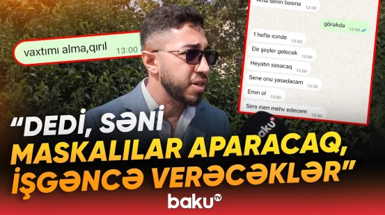 “Müsahibədən sonra başıma iş gəlsə, bilin ki...” | Qalmaqalla bitən tədbir | “Gör sonun nə olacaq!”