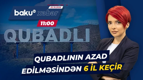 Qubadlı şəhərinin işğaldan azad olunmasından 6 il ötür - Baku TV CANLI