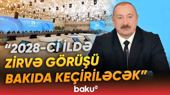 İlham Əliyev: "Bir şəhərdə, bir ölkədə bu iki mötəbər qlobal tədbir keçiriləcək" - Baku TV