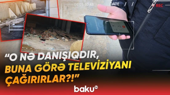 “Sən o demaqoqlara qoşulma, get evə!” | Binanın komendantı çəkilişi biləndə əl-ayağa düşdü - Baku TV