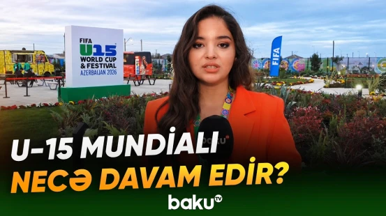 Bakının ev sahibliyi etdiyi mundialda Azərbaycan millisi növbəti oyununu keçirib - Baku TV