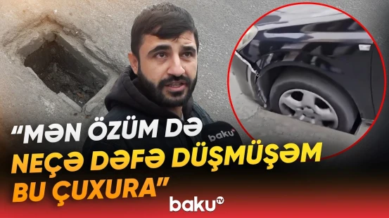 Baku TV-nin çəkdiyi yol problemi aradan qaldırıldı - Baku TV