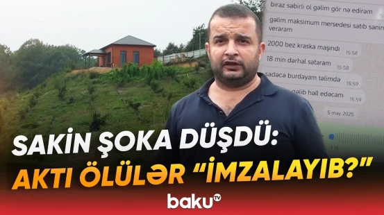 "Çıxarışım var, amma torpağın özü yoxdur" | Vətəndaşa aid sahə hara "yoxa çıxdı"? - Baku TV
