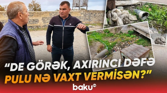 “Bir qram da yoxdur, su üzünə həsrətik” | Sakinlərin illərdir bitməyən problemi - Baku TV