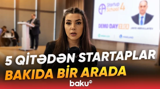 Bakıda innovativ layihələr nümayiş olunur | Tədbirdən bağlantı - Baku TV