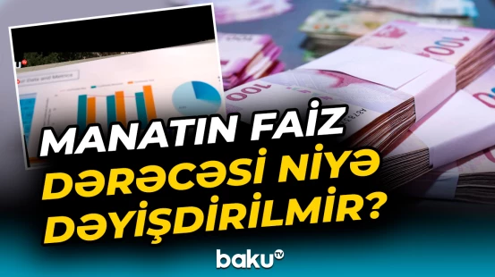 Manatın faiz dərəcəsi niyə dəyişdirilmir?