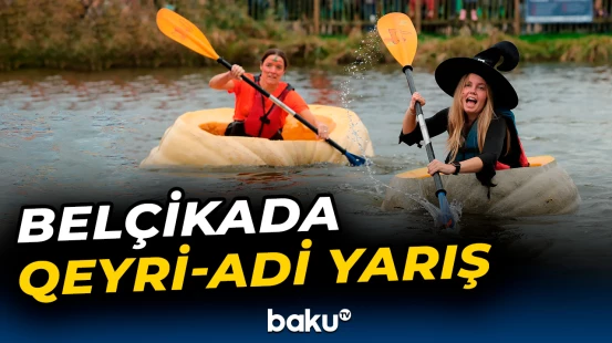 Balqabaq qayıqların yarışı keçirildi