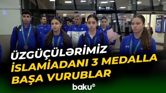 Milli komanda 3 medal qazanıb