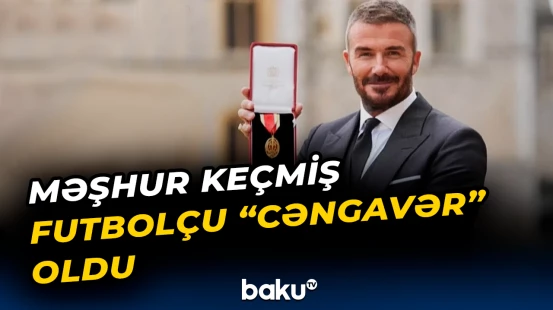 Devid Bekhem fanatlarını sevindirən xəbər