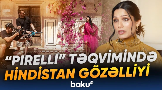 "Pirelli" təqvimində Hindistan gözəlliyi