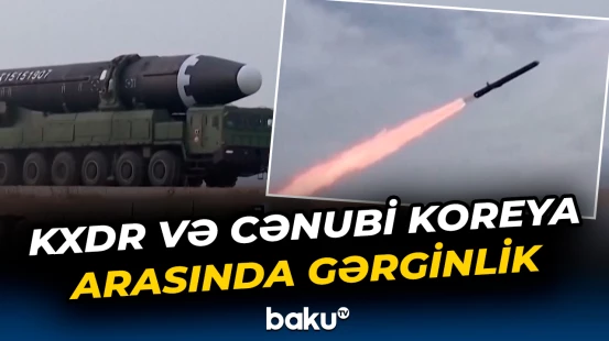 KXDR Cənubi Koreya ərazisinə raket buraxdı