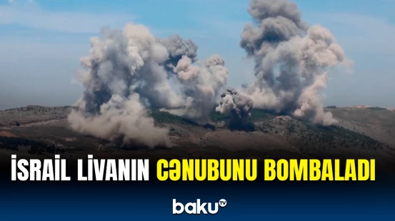 İsraildən güclü zərbə | Livanın cənubundan dəhşətli görüntülər