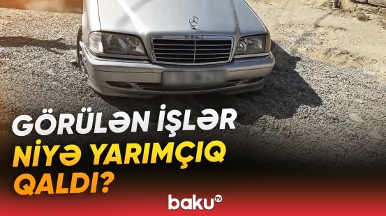 Rəhim Şıxəliyev küçəsində yaşayan sakinlər şikayət edir
