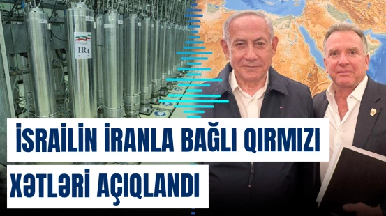 İsrailin İranla bağlı qırmızı xətləri açıqlandı