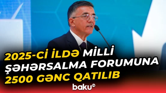 Komitə sədrinin müavinindən şəhərsalma forumu barədə önəmli açıqlama