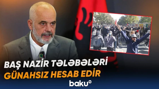 Baş nazir tələbələri günahsız hesab edir