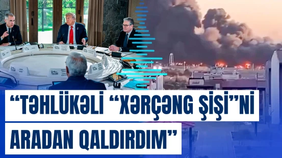 Tramp İranın kapitulyasiyaya çox yaxın olduğunu bildirib