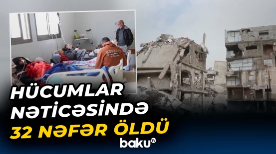 İsrail Ordusu Qəzzaya zərbələr endirdi