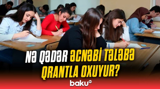 Agentlik direktoru Azərbaycanda oxuyan əcnəbi tələbələrdən danışdı