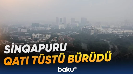 İndoneziyadakı meşə yanğınları Sinqapurda havanın keyfiyyətini pisləşdirib