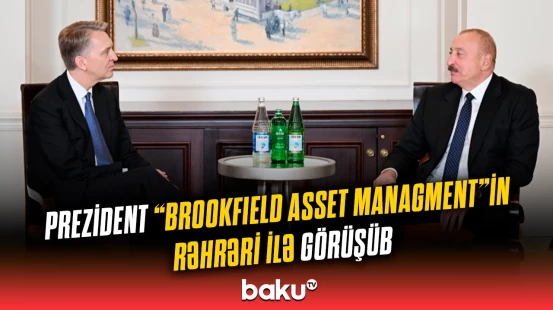 Azərbaycanın bərpaolunan enerji sahəsindəki imkanları barədə fikir mübadiləsi aparılıb