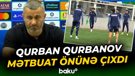 “Qarabağ”ın baş məşqçisi sabahkı matçla bağlı nə dedi?