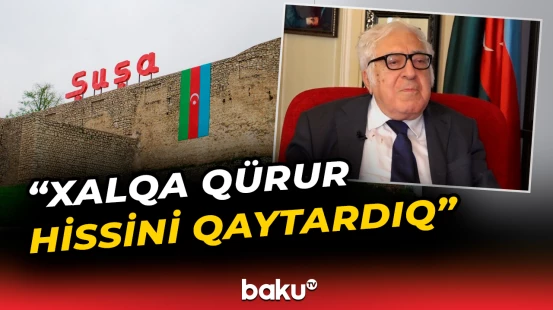 "Xalqa qürur hissini qaytardıq" | Anar Rzayev