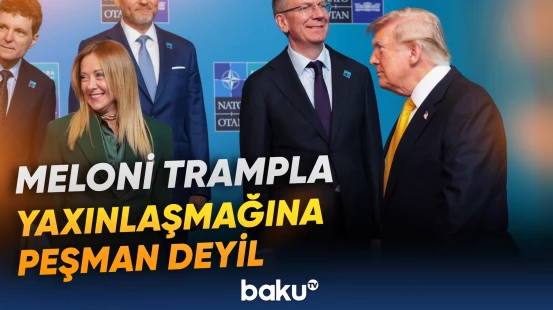 “Mən bu siyasi sərmayəni Qərb birliyinə inandığım üçün etdim” | Meloni