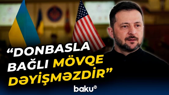 Ukrayna ABŞ-yə sülh planını yenidən təqdim edib