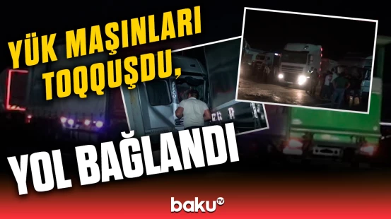 Goranboyda ağır yol qəzası | Hadisə yerindən görüntülər