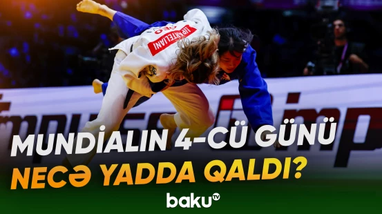Cüdoçularımız necə nəticə göstərir? - Cüdo üzrə dünya çempionatında son vəziyyət - Baku TV