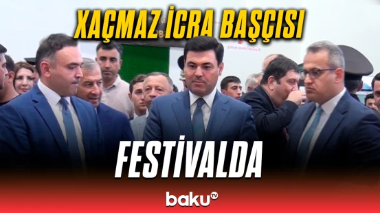 Xaçmazda keçirilən şaftalı festivalından görüntülər