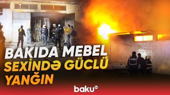 Binəqədidə yanğın hadisəsi | Baku TV hadisə yerində - Baku TV