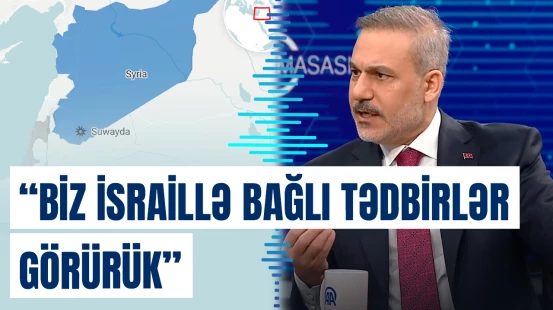“Suriyada idarəetmə modeli xalqın dəstəyini qazanmalıdır” | Hakan Fidan