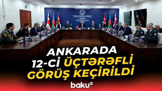 Türkiyə, Azərbaycan və Gürcüstanın müdafiə nazirləri bir araya gəldilər