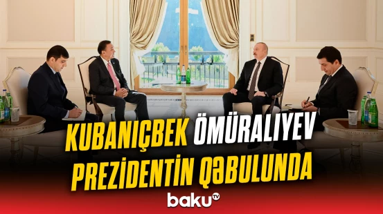 İlham Əliyev Qəbələdə Türk Dövlətləri Təşkilatının Baş katibini qəbul edib