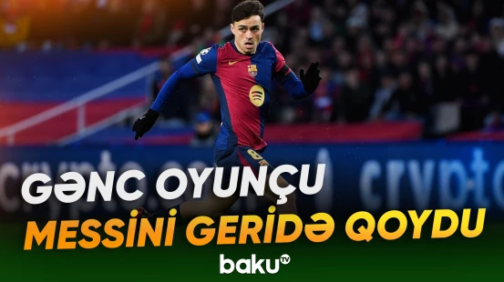 Pedri “Barselona” tarixində yeni rekordun sahibi oldu