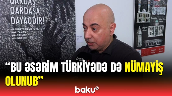 ADMİU-da sərgi | Müəllimlərin diqqətçəkən yaradıcılıq işləri təqdim edildi