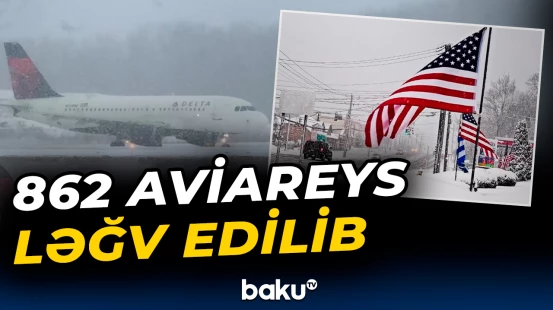 Güclü qara hava limanlarının işini çətinləşdirib