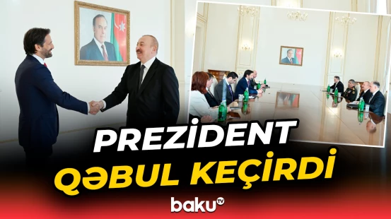 Prezident Slovakiya Baş nazirinin müavininin başçılıq etdiyi nümayəndə heyətini qəbul edib
