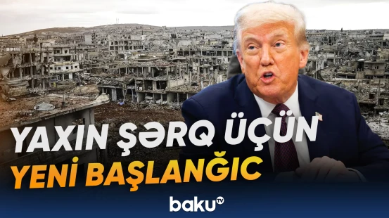 Tramp Yaxın Şərqdə gərginliyi azaldacaq razılaşmadan danışdı