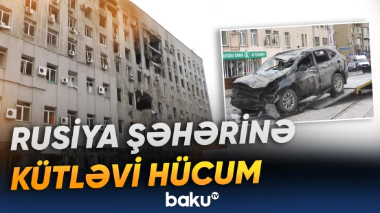Belqorodda yaşayış binaları və avtomobillər zərər gördü