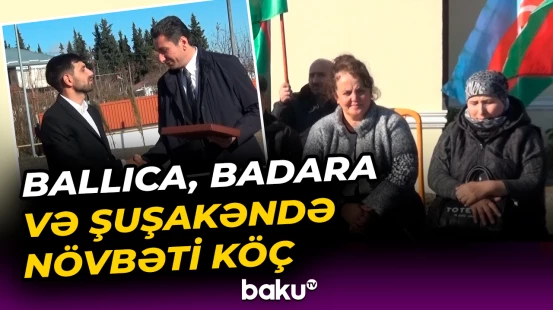 29 ailə doğma yurduna qayıtdı