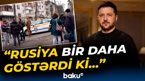 Ukrayna Prezidentindən Miladla bağlı müraciət