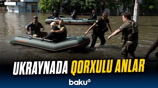 Odessada daşqın insanların ölümünə səbəb oldu