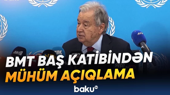 Antonio Quterreş Kiprlə bağlı çoxtərəfli görüş planlaşdırır