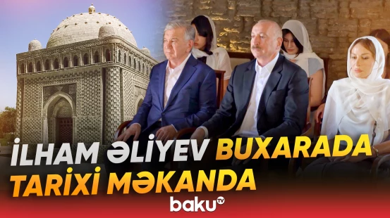 Prezidentin sosial media hesablarında Buxaradan video paylaşılıb - Baku TV