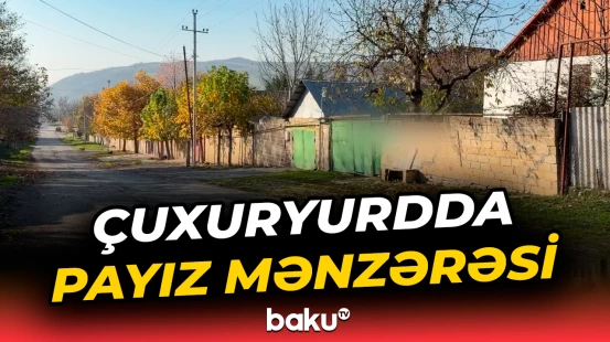 Çuxuryurdda payız mənzərəsi
